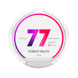 77 Forest Fruits 3mg Slim Nicotine Pouches