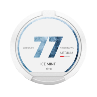77 Ice Mint 6mg Slim Nicotine Pouches