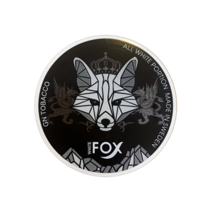 White Fox Black Edition Nicotine Pouches