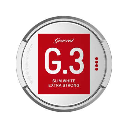 General G.3 Slim Extra Strong White