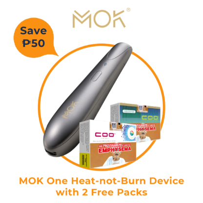 MOK One Heat-not-Burn Device with 2 Free Packs