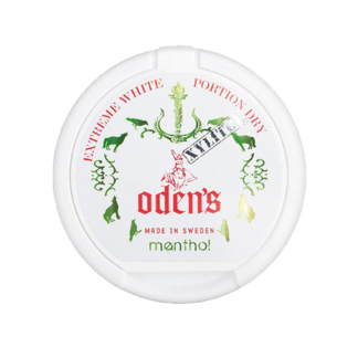 Oden's Menthol Xylitol Extreme White Dry