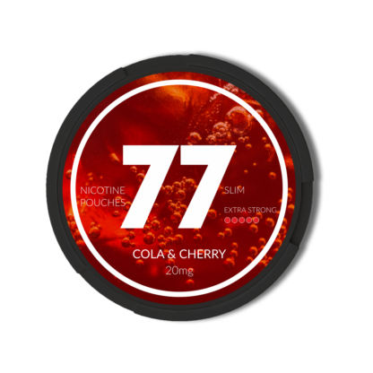 77 Cola & Cherry 20mg Slim Nicotine Pouches