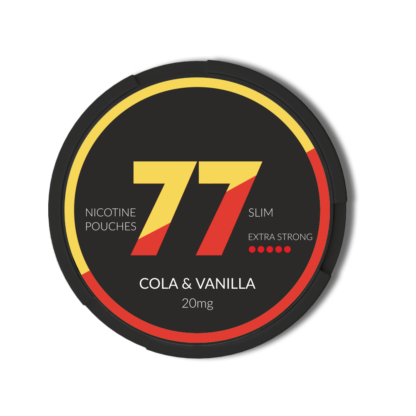 77 Cola & Vanilla 20mg Slim Nicotine Pouches