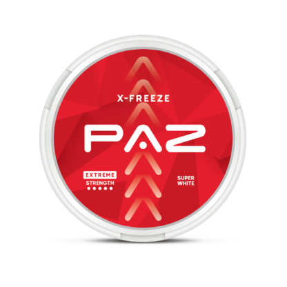 PAZ X-Freeze Super Strong Nicotine Pouches