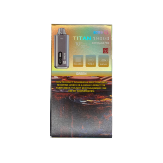 TITAN Green 19000 Disposable Vape