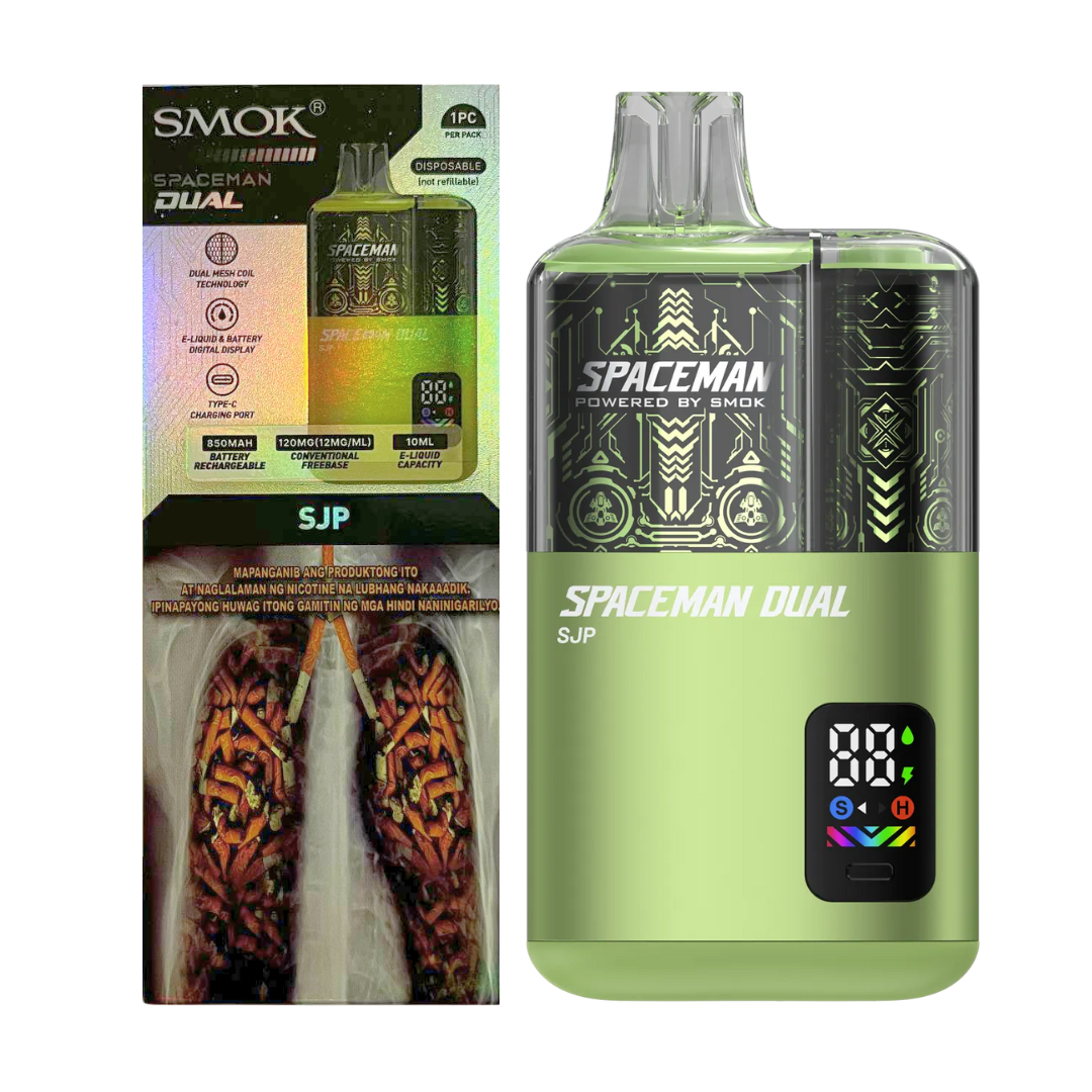 SMOK Spaceman Dual SJP 15000 Disposable Vape