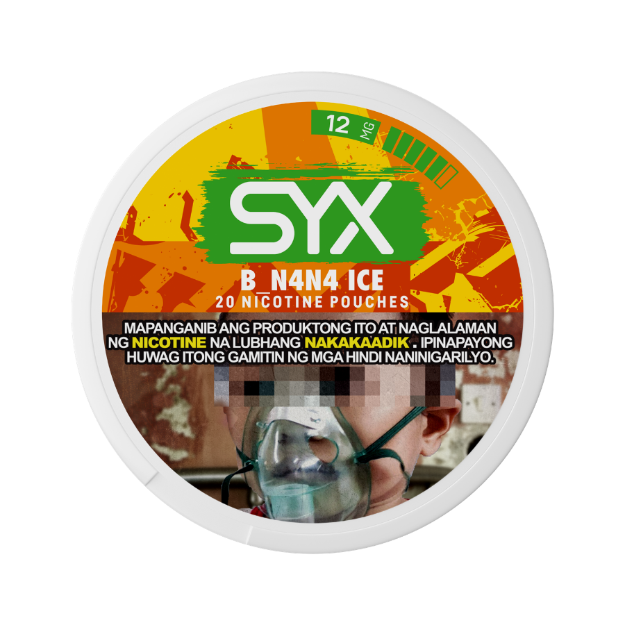 SYX B_n4n4 Ice 12mg Nicotine